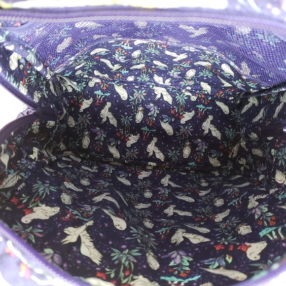 VERA BRADLEY HARRY POTTER CAMPUS BACKPACK:NWT FORBIDDEN FOREST - Picture 11 of 12